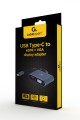 GEMBIRD ADAPTER USB TYPU C NA HDMI + VGA NA KABLU SZARY - 1037868