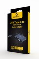 GEMBIRD ADAPTER USB TYPU C NA HDMI + VGA NA KABLU SZARY - 2480773