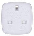 Adapter GEMBIRD A-AC-UKEU-001 (Angielski F - PL (10A) M; kolor biały) - 1452121