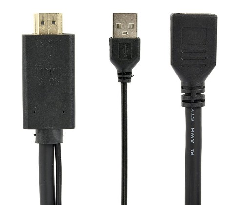 I/O ADAPTER HDMI TO DP/BLACK A-HDMIM-DPF-01 GEMBIRD - 2054028