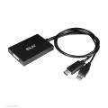 CLUB3D cac-1010 Displayport/usb DVI-I Daul link Czarny, Biały - 1037737
