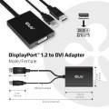 CLUB3D cac-1010 Displayport/usb DVI-I Daul link Czarny, Biały - 2480817