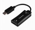 GEMBIRD KABEL AKTYWNY KONWERTER SYGNAŁU HDMI 4K NA DISPLAYPORT 15CM, CZARNY - 2471158