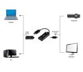 GEMBIRD KABEL AKTYWNY KONWERTER SYGNAŁU HDMI 4K NA DISPLAYPORT 15CM, CZARNY - 2480822