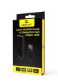 GEMBIRD KABEL AKTYWNY KONWERTER SYGNAŁU HDMI 4K NA DISPLAYPORT 15CM, CZARNY - 2471159