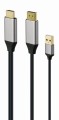 GEMBIRD AKTYWNY KONWERTER SYGNAŁU HDMI 4K NA DISPLAYPORT 2M, CZARNY - 2480834