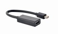 Adapter GEMBIRD A-MDPM-HDMIF-02 (Mini DisplayPort M - HDMI F; 0,15m; kolor czarny) - 2480836
