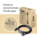 CLUB3D DisplayPort 1.4 HBR3 8K 28AWG Cable M/M 3m /9.84ft - 1038223