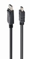 Kabel GEMBIRD CC-DP-HDMI-5M (HDMI M - DisplayPort M; 5m; kolor czarny) - 1330270