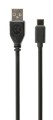 Kabel GEMBIRD CCP-USB2-AMCM-6 (USB 2.0 M - USB typu C M; 1,8m; kolor czarny) - 2480888