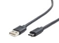 Kabel GEMBIRD CCP-USB2-AMCM-6 (USB 2.0 M - USB typu C M; 1,8m; kolor czarny) - 2480891