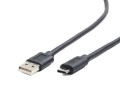 Kabel GEMBIRD CCP-USB2-AMCM-6 (USB 2.0 M - USB typu C M; 1,8m; kolor czarny) - 739303