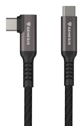GENESIS NVC-2219 kabel USB USB 3.2 Gen 2 (3.1 Gen 2) 5 m USB C Czarny, Szary - 2312666