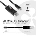 CLUB3D cac-1557 USB C Displayport 1.4 Czarny - 1038921