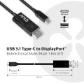 CLUB3D cac-1557 USB C Displayport 1.4 Czarny - 2480911