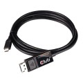 CLUB3D cac-1557 USB C Displayport 1.4 Czarny - 2480910