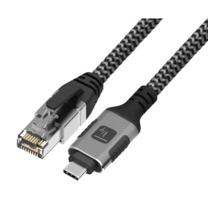 TECHLY ADAPTER/KABEL SIECIOWY USB-C NA GIGABIT ETHERNET RJ45 3M