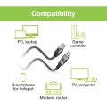 Kabel sieciowy USB-A na Gigabit Ethernet RJ45 1m Techly ICOC U3A-RJ45-010 - 2480947
