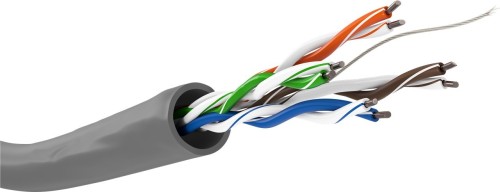Goobay 95410 kabel sieciowy Szary 305 m Cat5e U/UTP (UTP) - 2292170