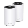 TP-Link Deco XE75 Pro (2-pack) Trójpasmowy (2,4 GHz / 5 GHz / 6 GHz) Wi-Fi 6E (802.11ax) Biały 3 Wewnętrzne - 2400455