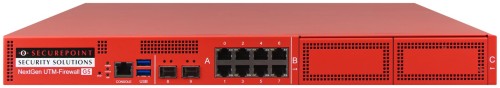 Securepoint RC350R G5 (Rev. 1) firewall (hardware) 1U 20 Gbit/s - 2481002