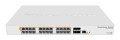 Mikrotik CRS328-24P-4S+RM łącza sieciowe Zarządzany L2/L3 Gigabit Ethernet (10/100/1000) Obsługa PoE 1U Biały - 2481020