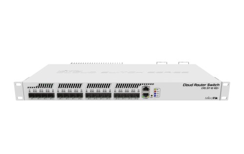 Mikrotik CRS317-1G-16S+RM łącza sieciowe Zarządzany L3 1U Szary - 2481035