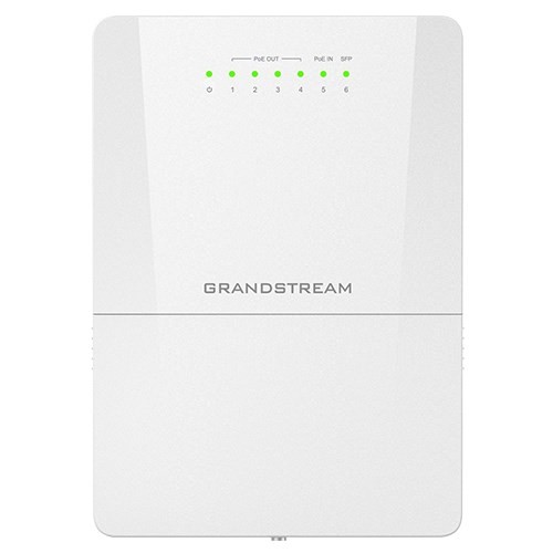 Grandstream Networks GWN7710R łącza sieciowe Zarządzany L2 Gigabit Ethernet (10/100/1000) Obsługa PoE Biały - 2481102
