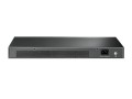 TP-Link TL-SG1024 Nie zarządzany Gigabit Ethernet (10/100/1000) 1U Czarny - 2351672