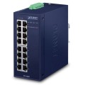 PLANET IGS-1600T łącza sieciowe Nie zarządzany L2 Gigabit Ethernet (10/100/1000) Niebieski - 2481104