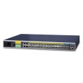 PLANET IGS-6325-20S4C4X łącza sieciowe Zarządzany L3 Gigabit Ethernet (10/100/1000) 1U Niebieski - 2481112