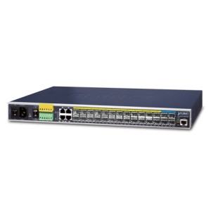 PLANET IGS-6325-20S4C4X łącza sieciowe Zarządzany L3 Gigabit Ethernet (10/100/1000) 1U Niebieski