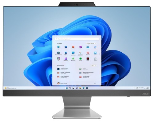 ASUS AIO E3402WBAK-BA279X Pentium Gold 8505 23.8" FHD 250nits Anti-Glare sRGB 100% Wide View 8GB DDR4 SSD256 Intel UHD Graphics Cam720p W11Pro Black - 2331163