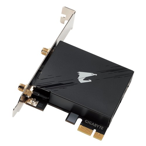 GIGA GC-WBAX210 Wi-Fi 6E i Bluetooth 5.2 (PCIe x1) Sprzedaż detaliczna - 2481464