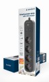 Gembird TSL-PS-S4U-01 inteligentna listwa zasilająca 4 x gniazdo sieciowe Typu E 1,5 m 3 3680 W Czarny - 2402812