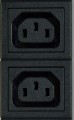 Gembird Listwa zasilająca rack (PDU), 10 gniazd C13, 1U, 16A, wtyk C19 2m - 2481990