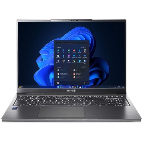 TERRA MOBILE 1671 Intel Core Ultra 5 125U Laptop 40,6 cm (16") WQXGA 16 GB DDR5-SDRAM 500 GB SSD Wi-Fi 6E (802.11ax) Windows 11 Pro Szary - 2482276