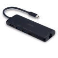 Lindy 43358 stacja dokująca Przewodowa USB 3.2 Gen 1 (3.1 Gen 1) Type-C Czarny - 2482343