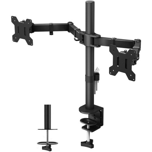 Techly ICA-LCD 382-D uchwyt / stojak do monitorów 68,6 cm (27") Czarny Biurko - 2482486