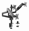GEMBIRD BIURKOWE REGULOWANE RAMIĘ/UCHWYT NA 3 MONITORY 17-27, VESA 100X100MM, DO 7 KG - 2482506