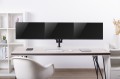 GEMBIRD BIURKOWE REGULOWANE RAMIĘ/UCHWYT NA 3 MONITORY 17-27, VESA 100X100MM, DO 7 KG - 2482517