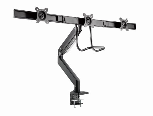 GEMBIRD BIURKOWE REGULOWANE RAMIĘ/UCHWYT NA 3 MONITORY 17-27, VESA 100X100MM, DO 6 KG - 1736054