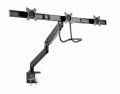 GEMBIRD BIURKOWE REGULOWANE RAMIĘ/UCHWYT NA 3 MONITORY 17-27, VESA 100X100MM, DO 6 KG - 1817742