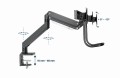 GEMBIRD BIURKOWE REGULOWANE RAMIĘ/UCHWYT NA 3 MONITORY 17-27, VESA 100X100MM, DO 6 KG - 2482532