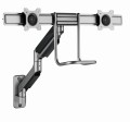 GEMBIRD ŚCIENNE REGULOWANE RAMIĘ/UCHWYT NA 2 MONITORY 17-32, VESA 100X100MM, DO 8 KG - 2482538