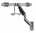 GEMBIRD ŚCIENNE REGULOWANE RAMIĘ/UCHWYT NA 2 MONITORY 17-32, VESA 100X100MM, DO 8 KG - 2482540