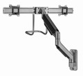 GEMBIRD ŚCIENNE REGULOWANE RAMIĘ/UCHWYT NA 2 MONITORY 17-32, VESA 100X100MM, DO 8 KG - 1742913