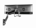 GEMBIRD ŚCIENNE REGULOWANE RAMIĘ/UCHWYT NA 2 MONITORY 17-32, VESA 100X100MM, DO 8 KG - 2482548