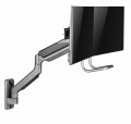 GEMBIRD ŚCIENNE REGULOWANE RAMIĘ/UCHWYT NA 2 MONITORY 17-32, VESA 100X100MM, DO 8 KG - 2482543