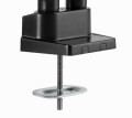GEMBIRD BIURKOWE REGULOWANE RAMIĘ/UCHWYT NA 2 MONITORY + PÓŁKA NA NOTEBOOKA 17-32, VESA 100X100MM, DO 8 KG - 2370206